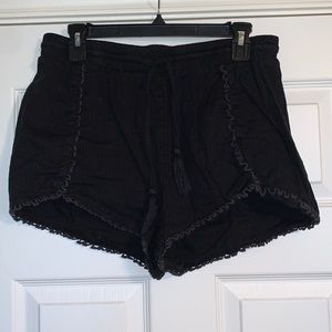 Black shorts